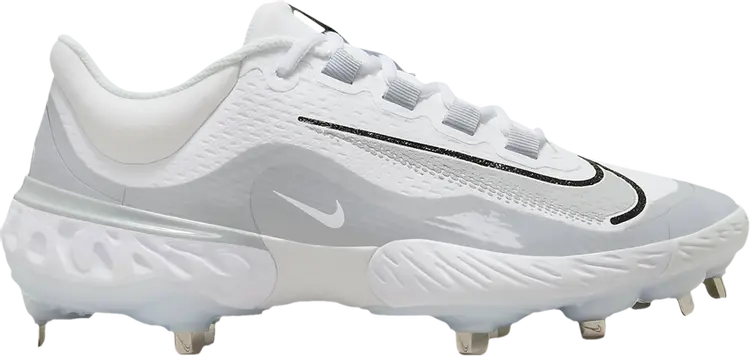 

Кроссовки Alpha Huarache Elite 4 Low 'White Wolf Grey', белый, Серый;белый, Кроссовки Alpha Huarache Elite 4 Low 'White Wolf Grey', белый