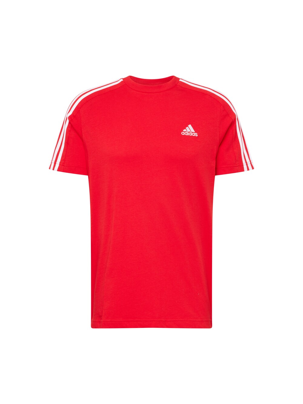 

Футболка для выступлений Adidas Essentials 3-Stripes, красный