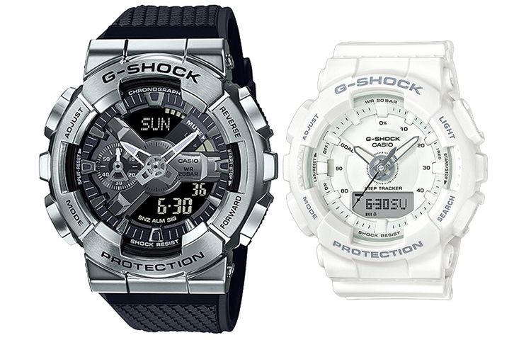 

Унисекс парные часы серии Black CASIO