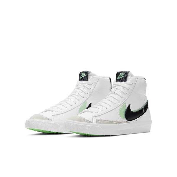 Кроссовки blazer mid '77 se 'double swoosh - white vapor green' Nike, белый — фото 3