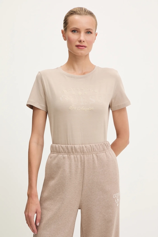 

Футболка MARINA Guess, бежевый