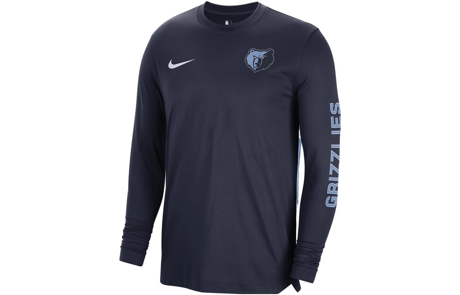 

Футболка Dri-Fit мужская темно-синяя Nike, темно-синий