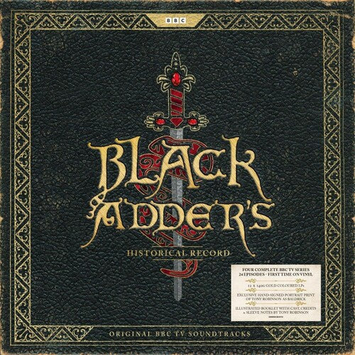 

Виниловая пластинка Blackadder: Blackadder's Historical Record: 40th Anniversary - Limited Boxset Includes Signed Tony Robinson Print & 12LP's on Gold Colored 140-Gram Vinyl