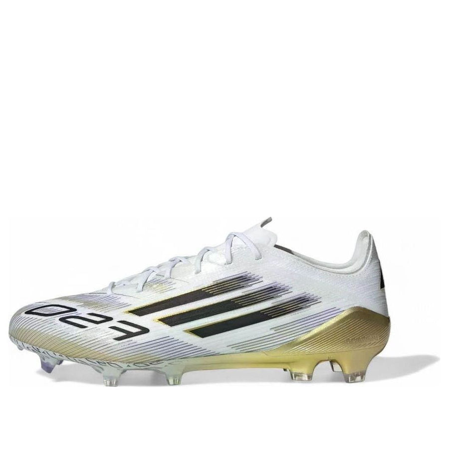 

Кроссовки adidas F50 Elite FG 'Cloud White Black Gold Metallic', белый