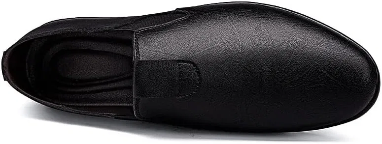 Лоферы из веганской кожи Men's, черный SayfuR — фото 2