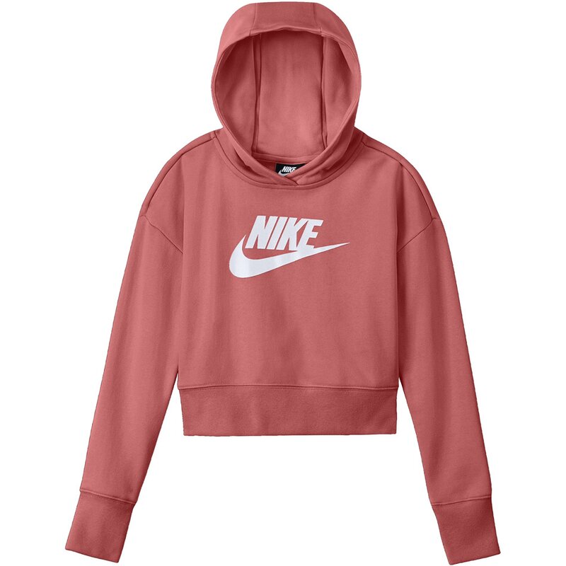 Club ft crop hoodie hbr Nike, мультиколор — фото 2