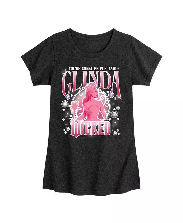 

Футболка с рисунком Glinda от Big Girls Wicked, черный