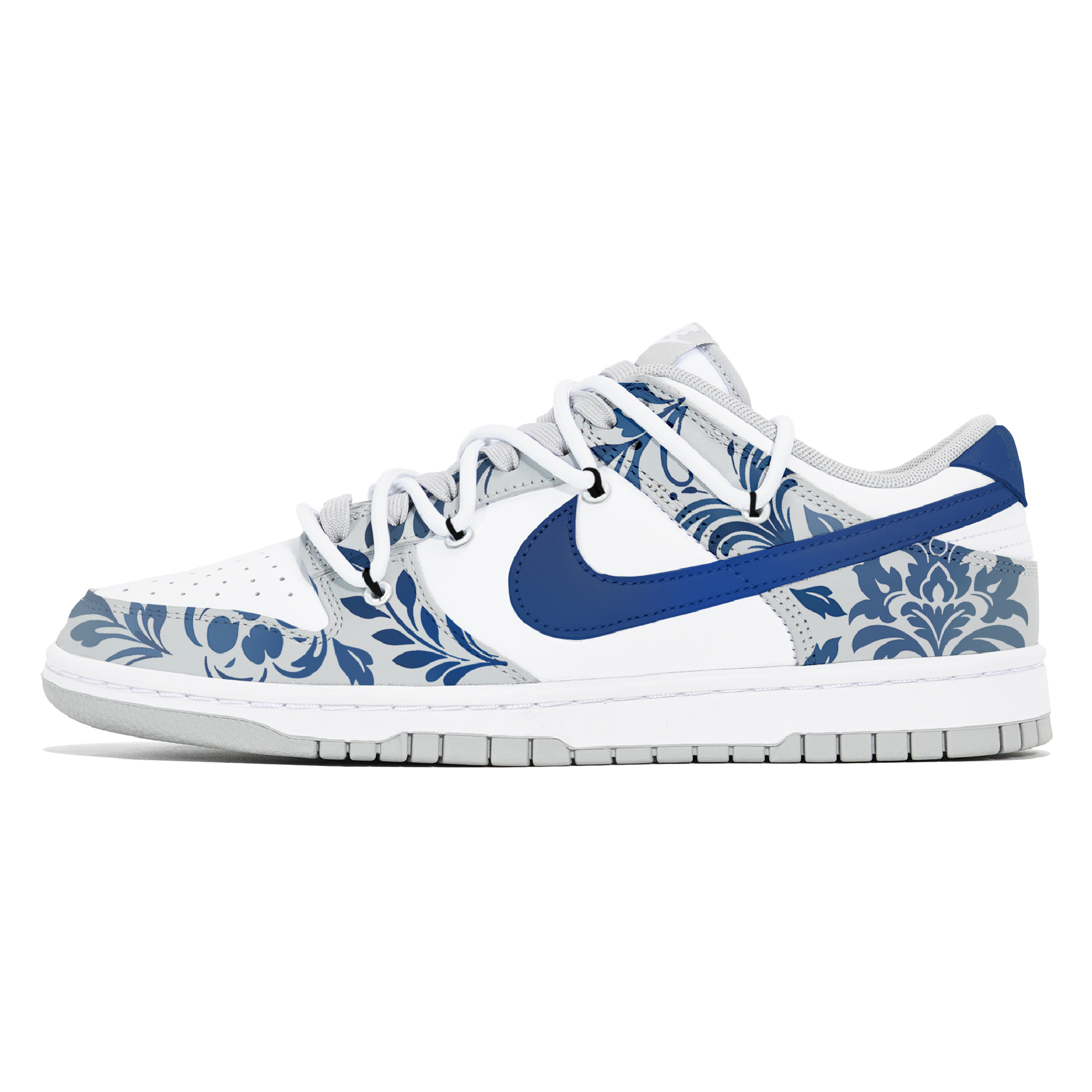 

Nike Износостойкие и легкие низкие кроссовки для скейтбординга Dunk, белые, мужские
