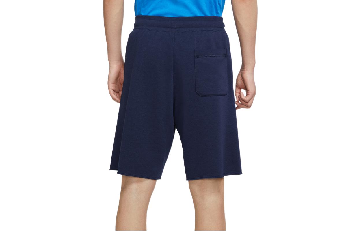 Шорты Men's Nike Logo Printing Casual Loose Shorts Navy Blue FD0307-410 — фото 2