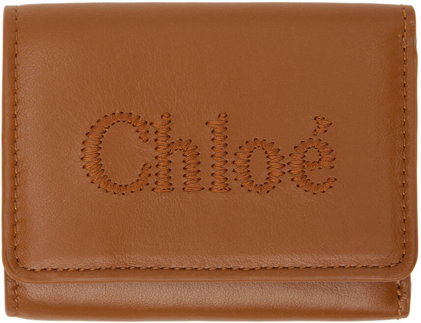 

Коричневый кошелек Small Sense Chloe