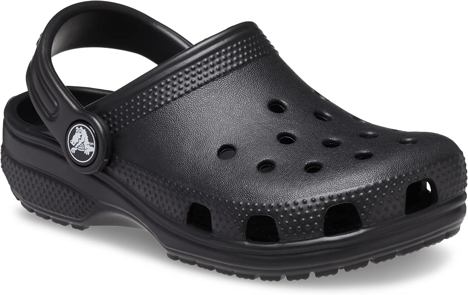Классические сабо Crocs для детей, черный — фото 2