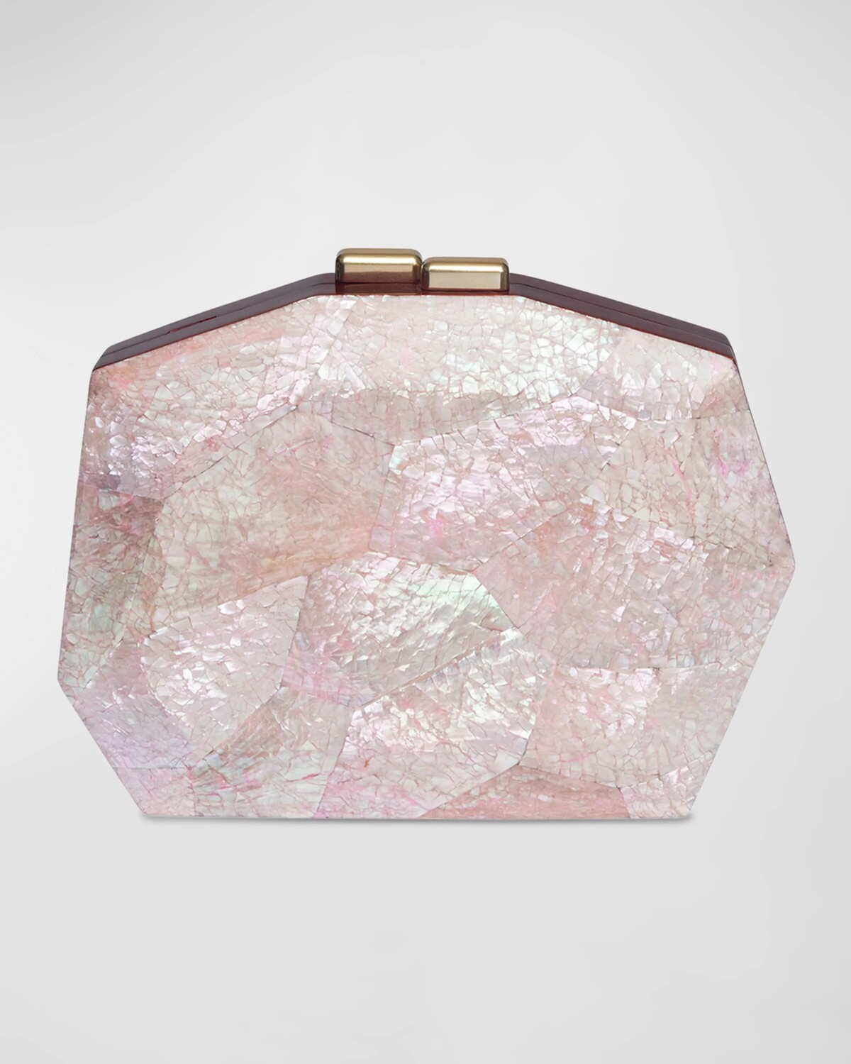

Клатч Meagan Shell Rafe, цвет Pale Pink