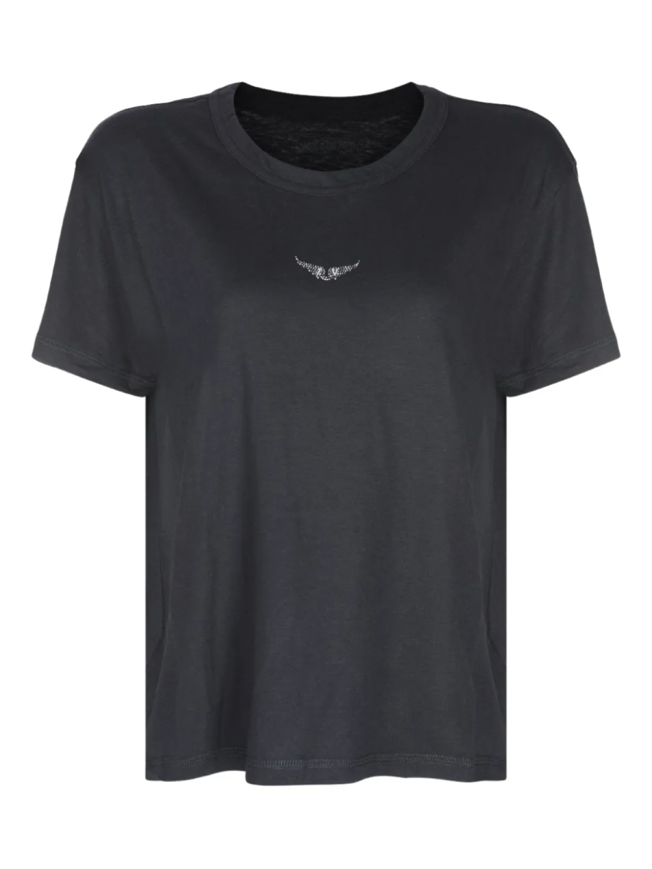 

Футболка с кристаллами Zadig and Voltaire, черный