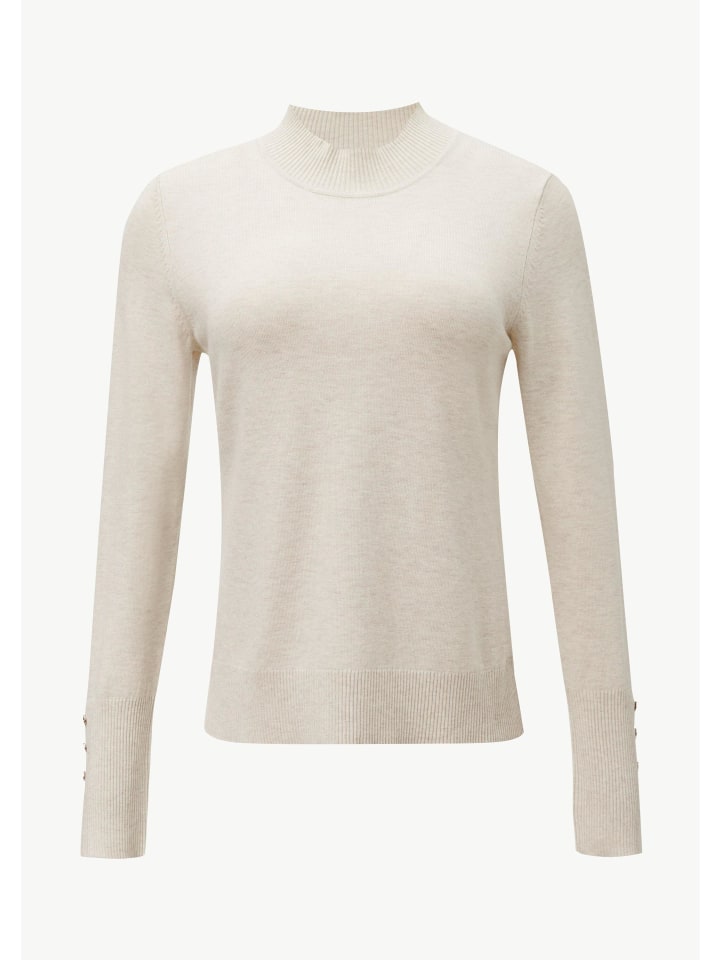 

Вязаный свитер цвета 80W5_светло-бежевый comma