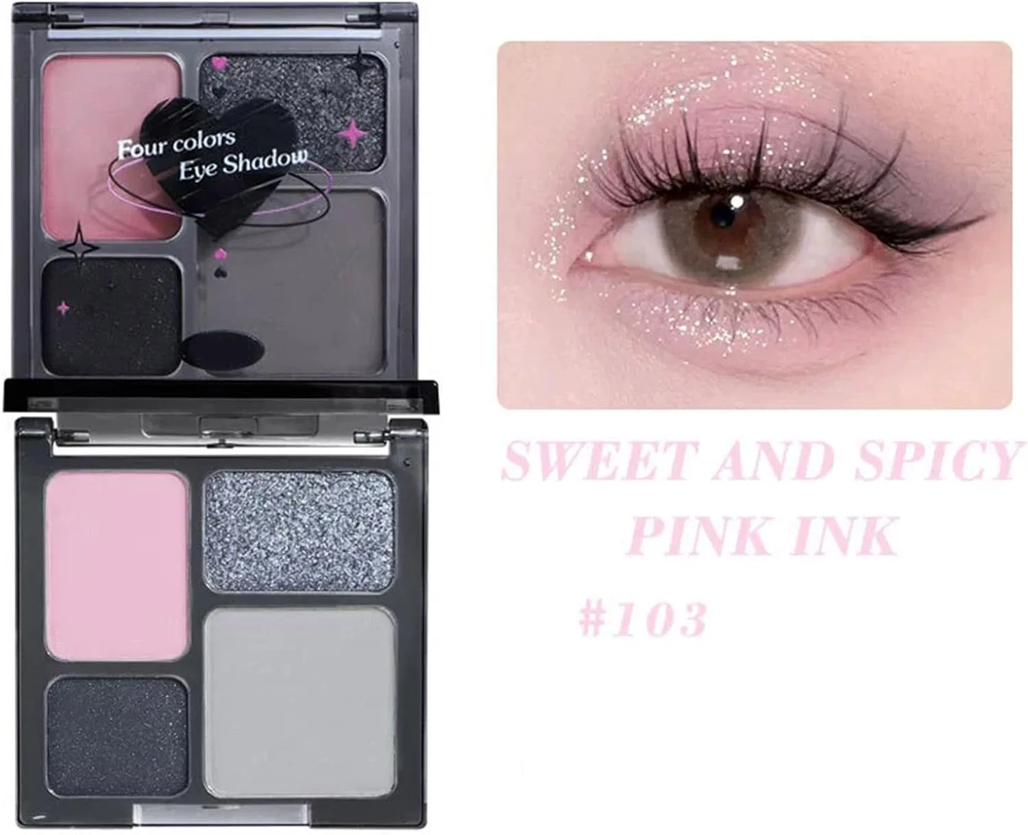 Тени для век темные Smoky Eye Shadow Generic — фото 2