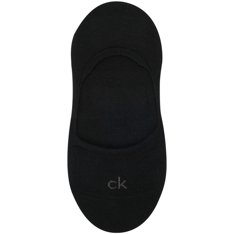 

Носочки-невидимки женские 1 упаковка Calvin Klein, черный