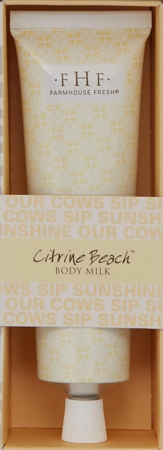 Дорожный лосьон для тела FarmHouse Fresh Citrine Beach Body Milk, 2,4 жидких унции. — фото 2