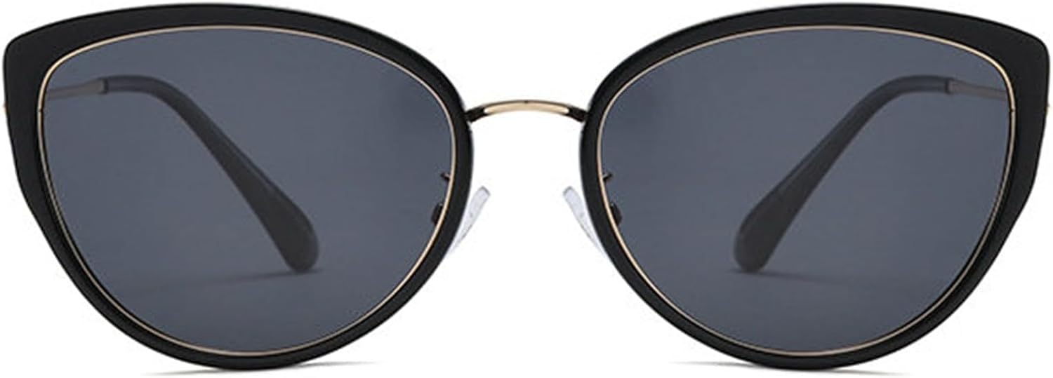 

Модные металлические солнцезащитные очки «кошачий глаз» от Helena для женщин и мужчин, стильные, с градиентным переходом цвета, винтажные, летние, для отдыха на природе и путешествий, овальные, с защитой от УФ-излучения UV400, C4