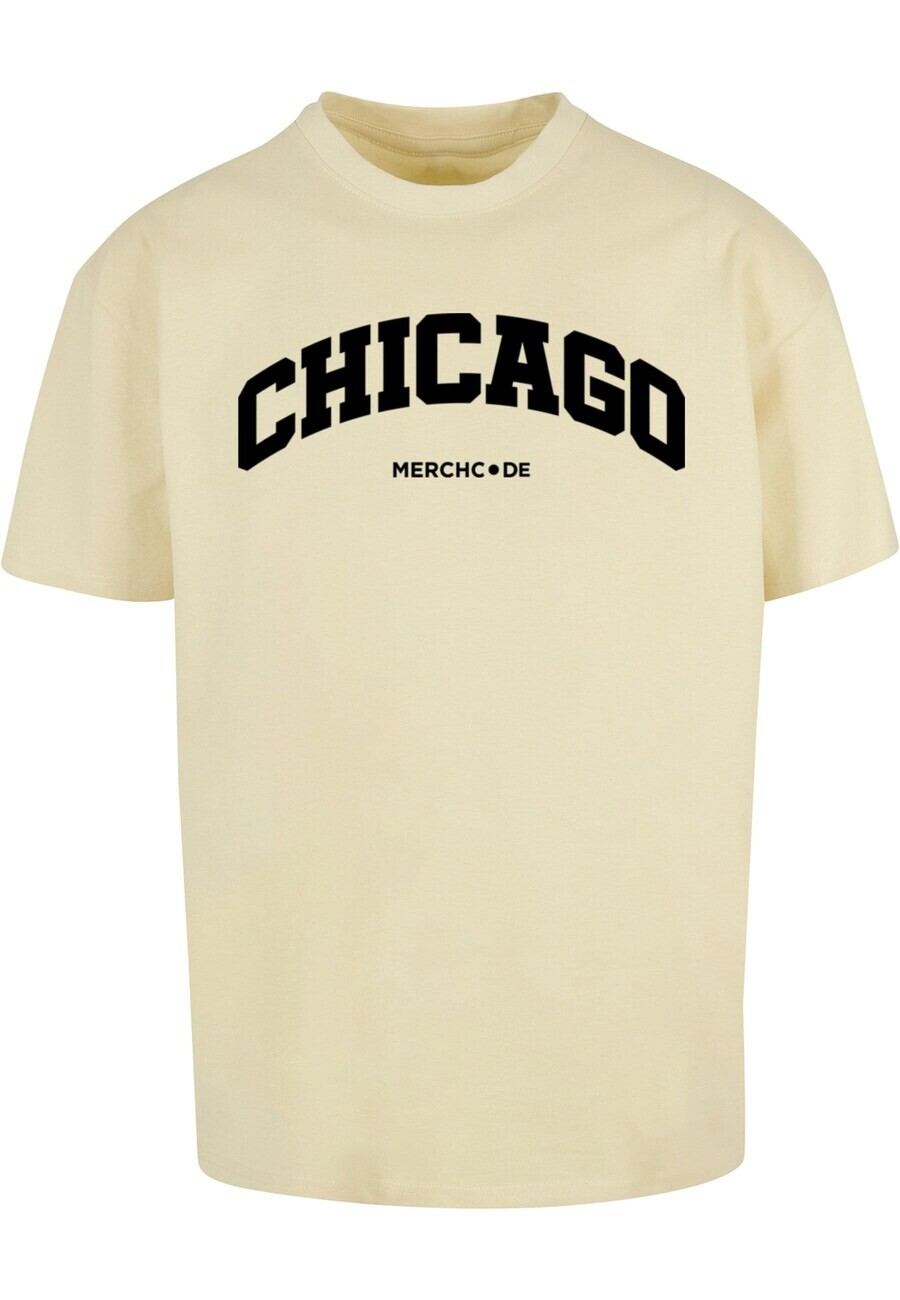 

Футболка Merchcode CHICAGO, песочный