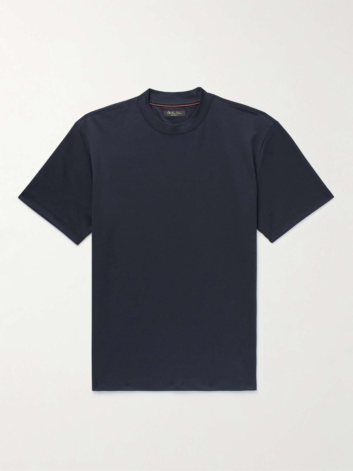 

Футболка из хлопкового джерси LORO PIANA, синий