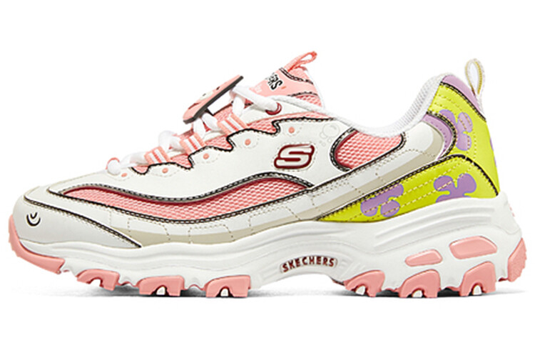 Кроссовки Skechers D'lites 1.0 Sneakers 'White Pink' Women's