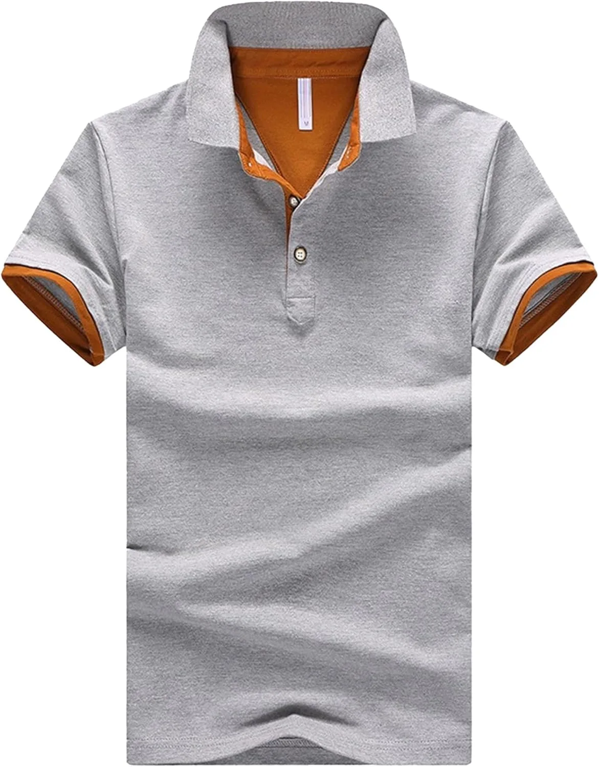 

Мужская дышащая поло летняя футболка бизнес-кэжуал slim fit однотонная Maiyifu-GJ