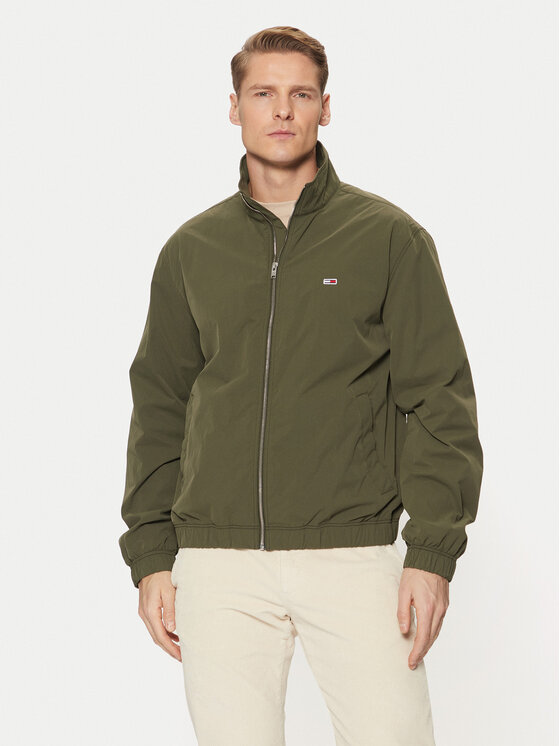 

Переходная куртка стандартного кроя Essential DM0DM20655 Tommy Jeans, зеленый