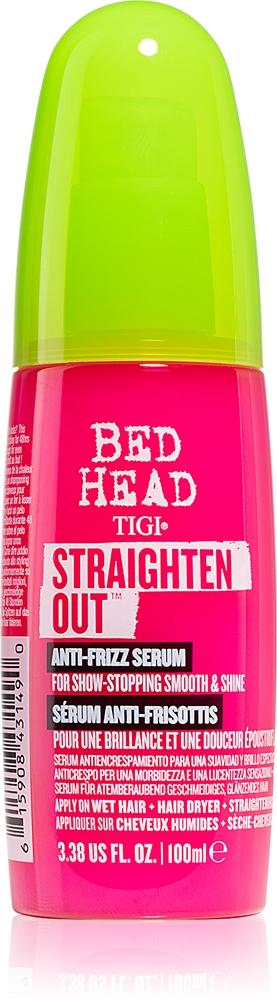 

Сыворотка для разглаживания волос Straighten-out anti-frizz, придающая волосам блеск и мягкость Tigi, 100 мл