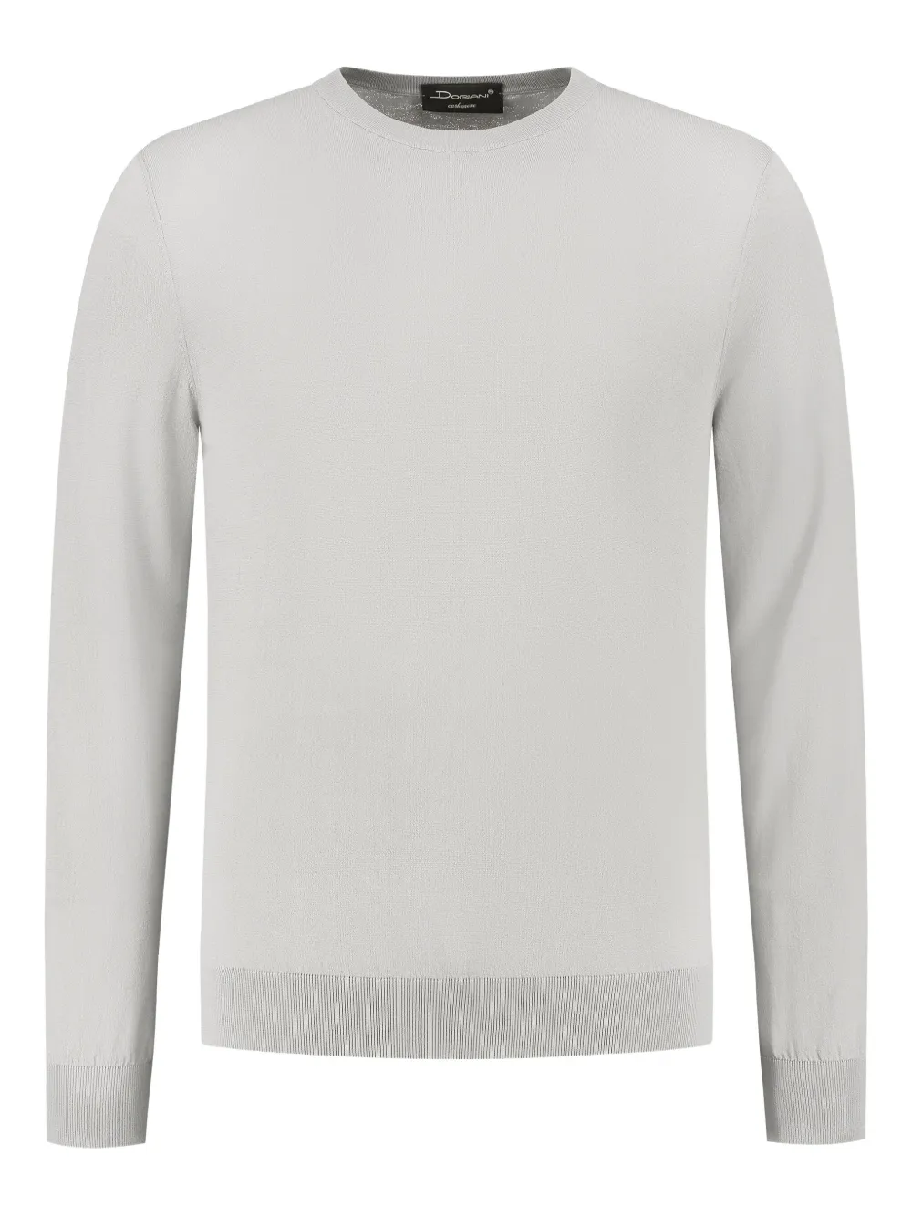 

Свитер с круглым вырезом Doriani Cashmere, серый