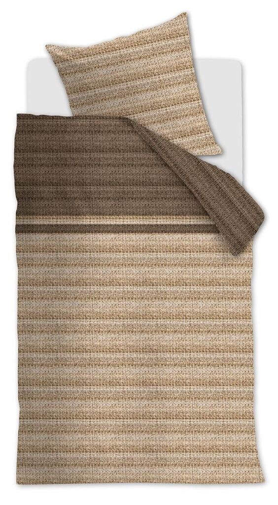 

Постельное белье Lorena_Dark Sand_DE_UV_155x220 155 x 220 см + 1x 80 x 80 см 1 пододеяльник, 1 наволочка Beddinghouse