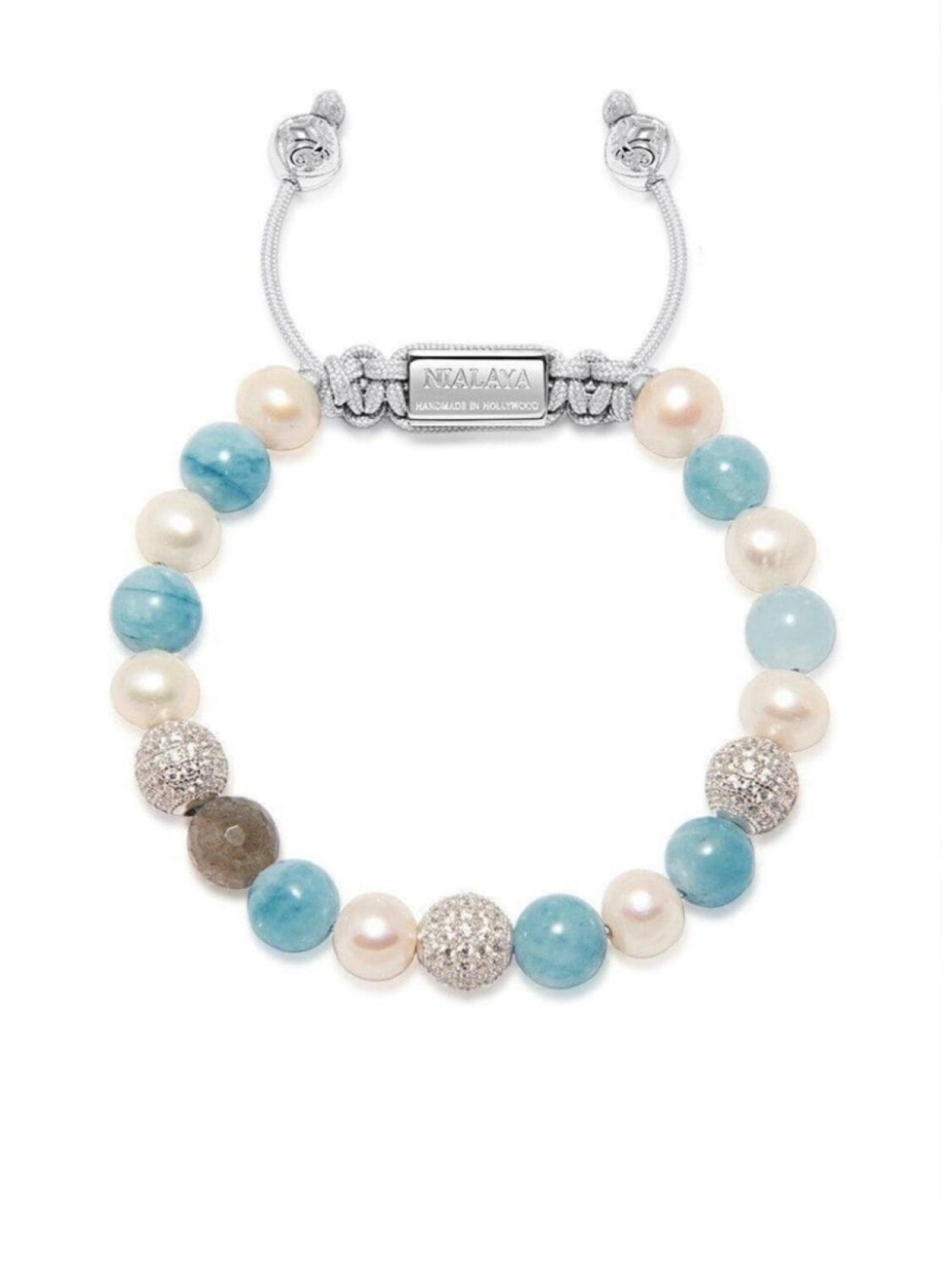 

Браслет с жемчугом Nialaya Jewelry, белый