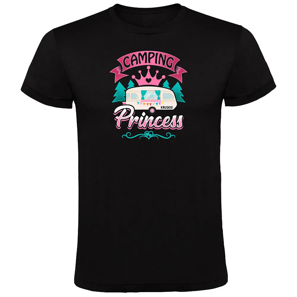 

Футболка с коротким рукавом Kruskis Camping Princess, черный