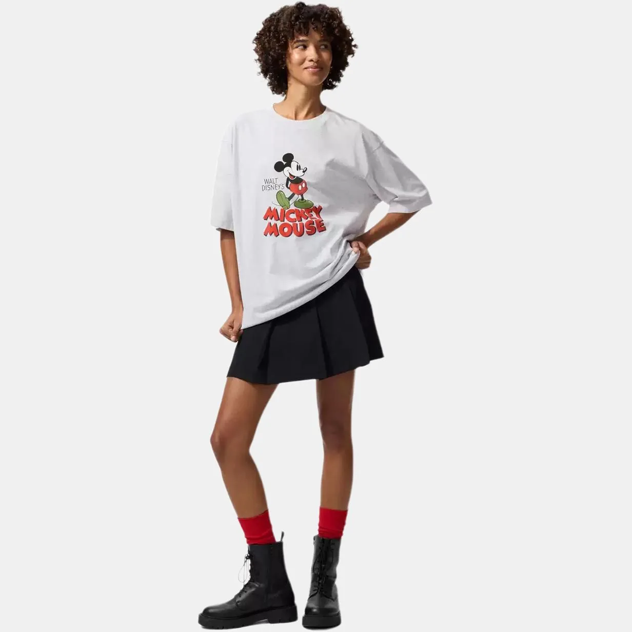 Футболка Disney MAGIC For ALL SS26 Unisex UNIQLO, серый — фото 3