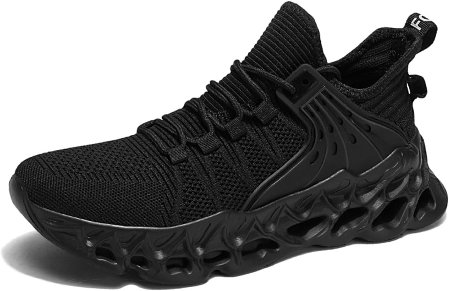 

Мужские модные и стильные сетчатые кроссовки, дышащие, подходят для бега и повседневной ходьбы Aokisx, черный