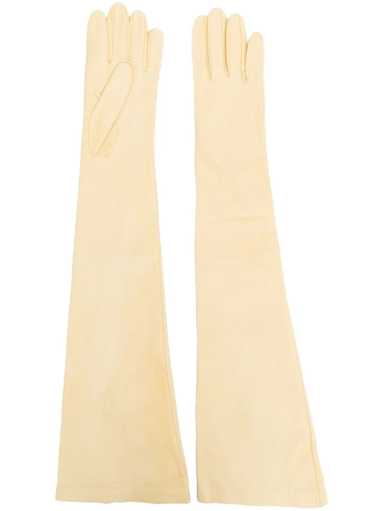 

Jil Sander длинные перчатки, желтый