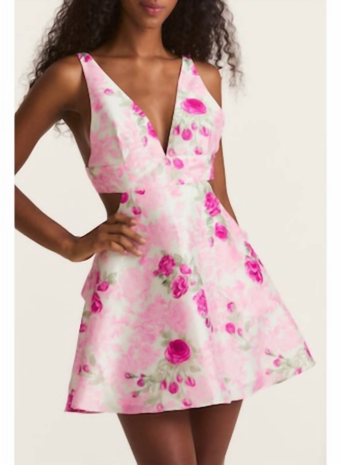 

Женское платье LoveShackFancy, цвет pink ivy
