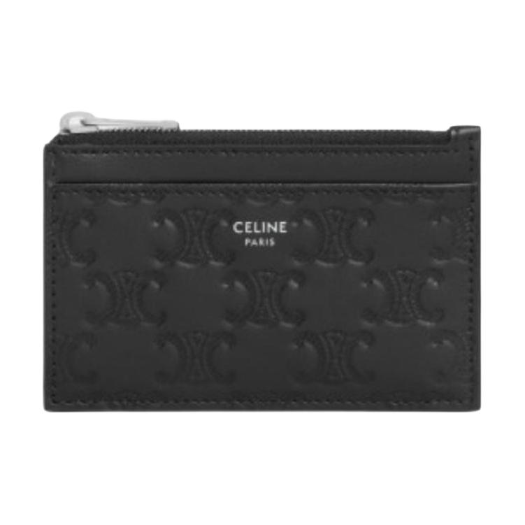 

CELINE Кожаный кардхолдер мужской черный