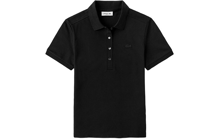 

LACOSTE Женская рубашка-поло, цвет Black