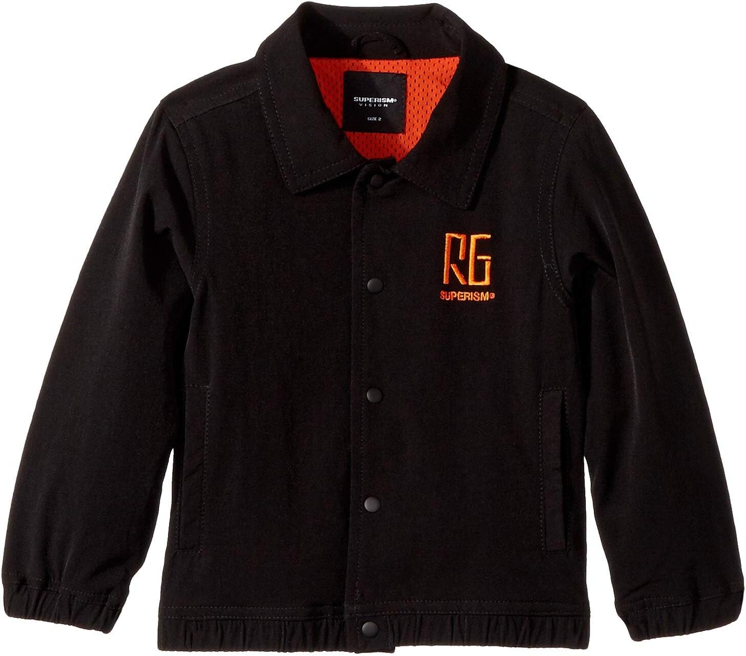 

Куртка SUPERISM Dean Nylon Coaches Jacket, черный