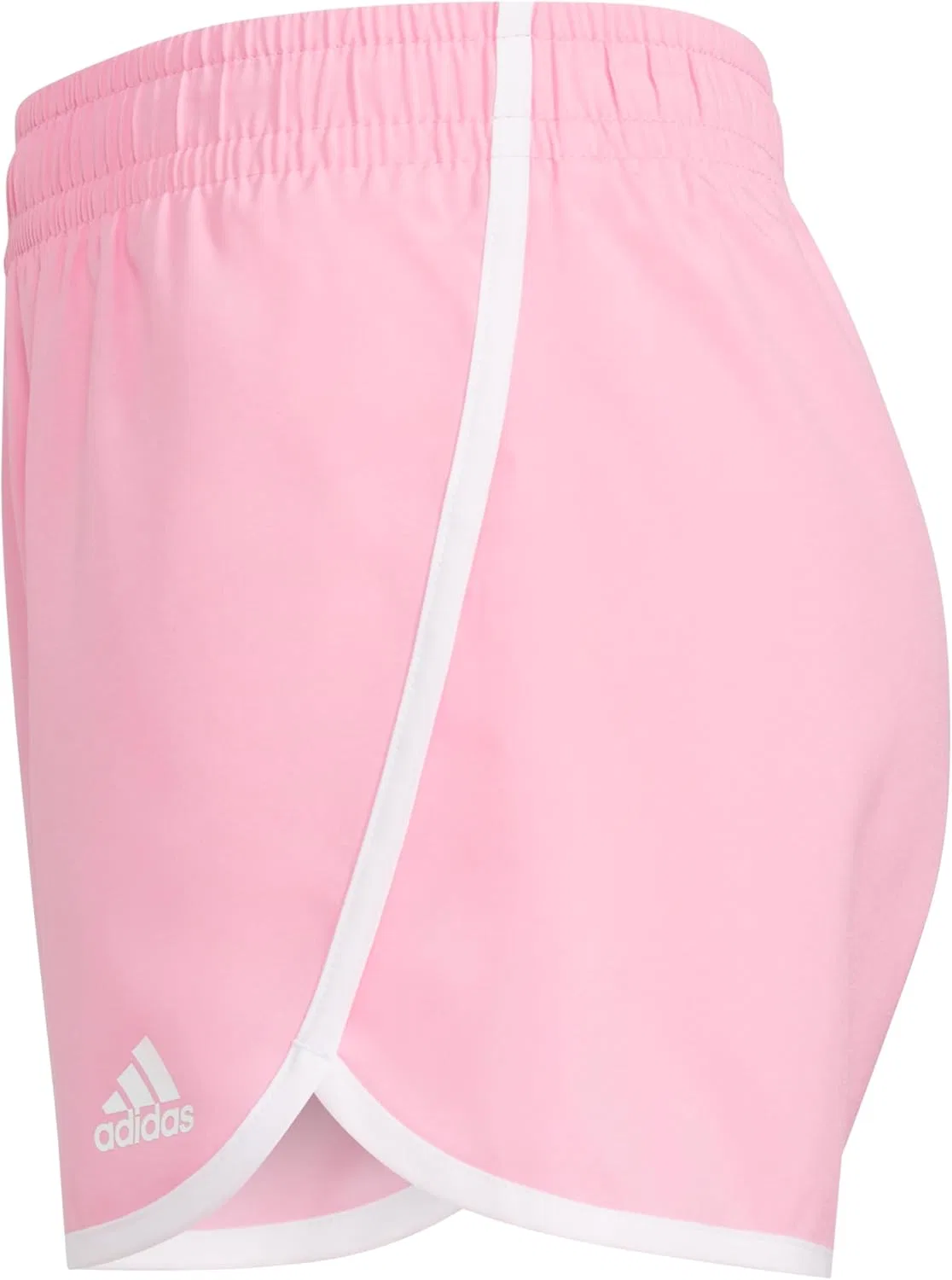 Классические спортивные шорты Adidas для девочек с эластичным поясом, Bliss Pink — фото 2