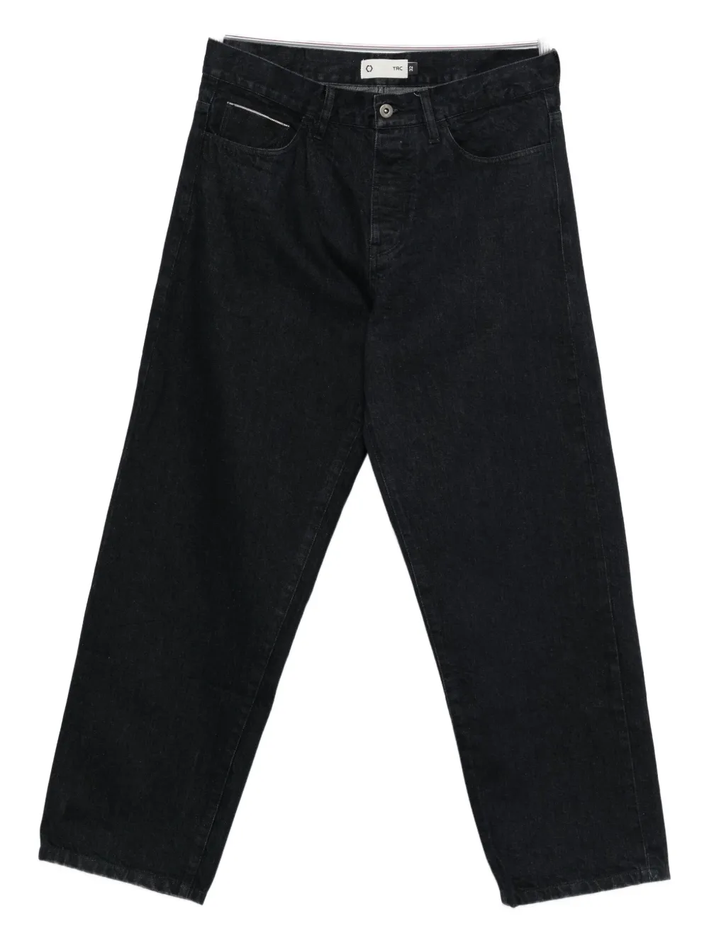 

Джинсы с деталями в виде карманов TRC, черный