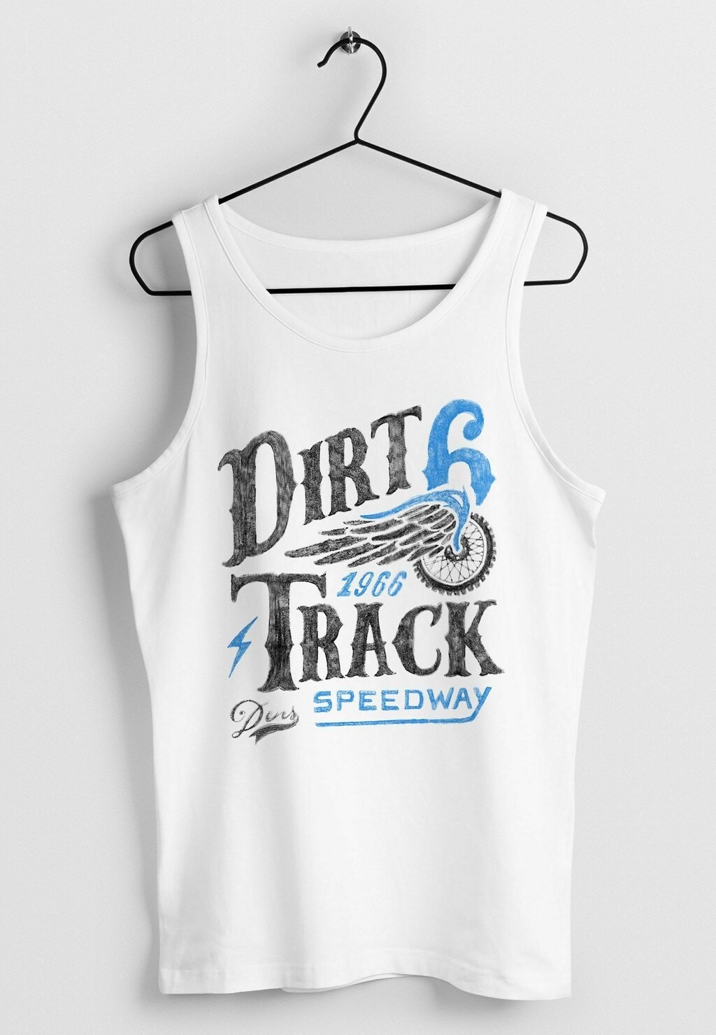 

Топ TANK- DIRT TRACK RACING MUSKEL Neverless, белый