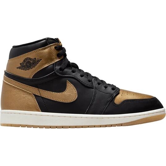

Кроссовки Air Jordan 1 Retro High Og Metallic Gold, цвет Schwarz/Metallic Gold/Beige, Черный, Кроссовки Air Jordan 1 Retro High Og Metallic Gold, цвет Schwarz/Metallic Gold/Beige