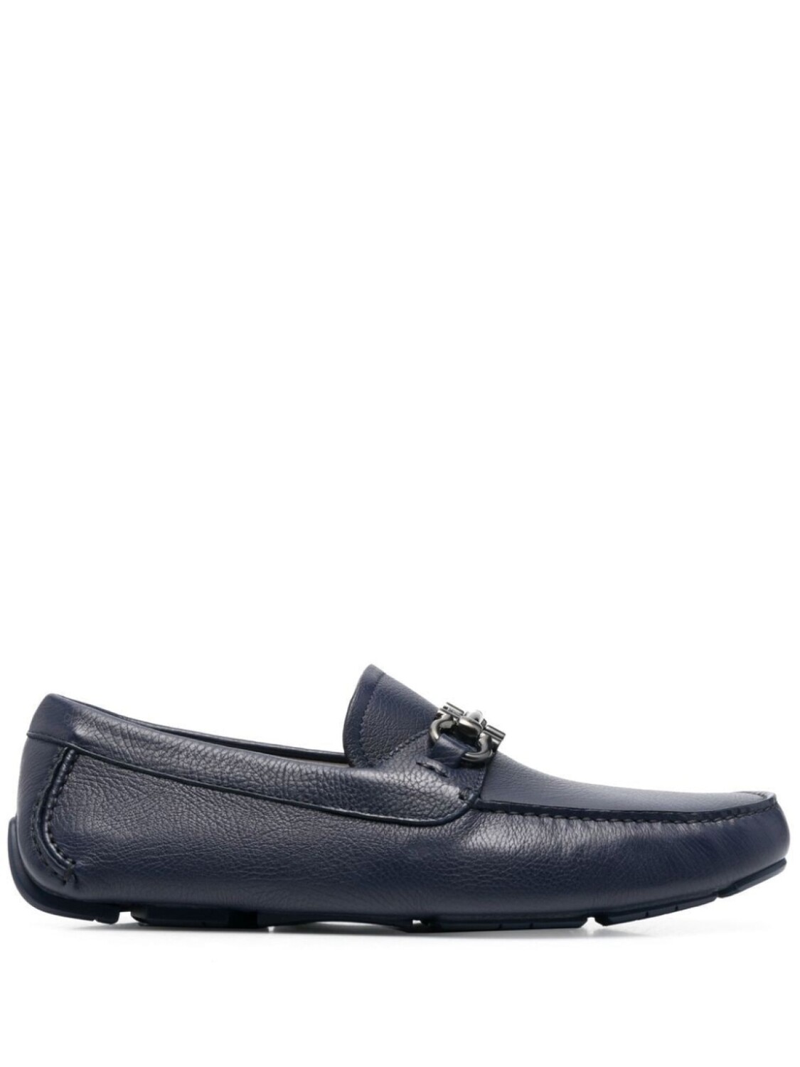 

Ferragamo лоферы с пряжкой Gancini, синий