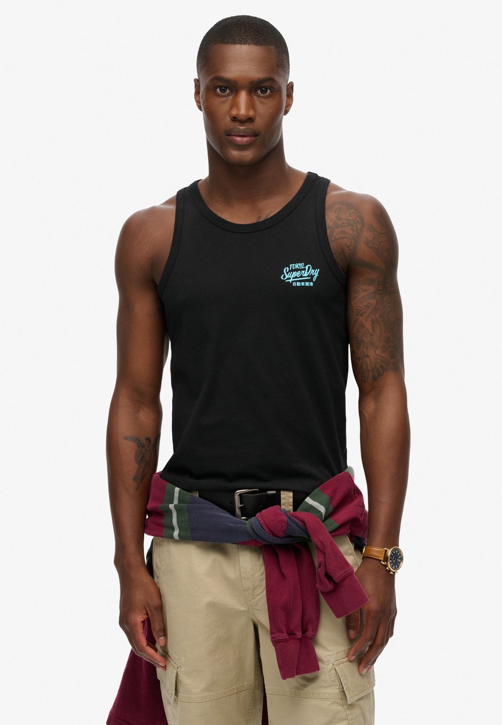 

Майка Superdry, черный