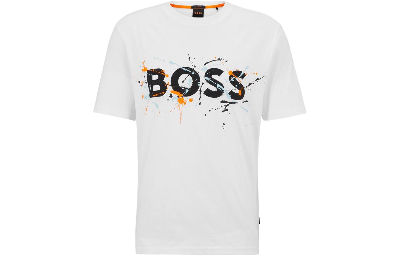 

Футболка мужская белая HUGO BOSS