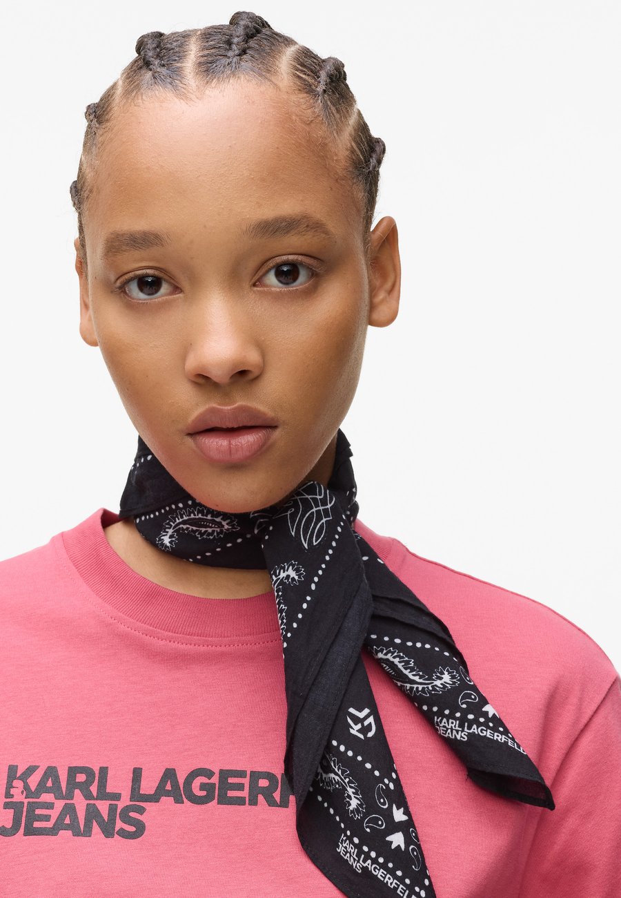 

Шарф Karl Lagerfeld Jeans WESTERN NECK BANDANA UNISEX, Black