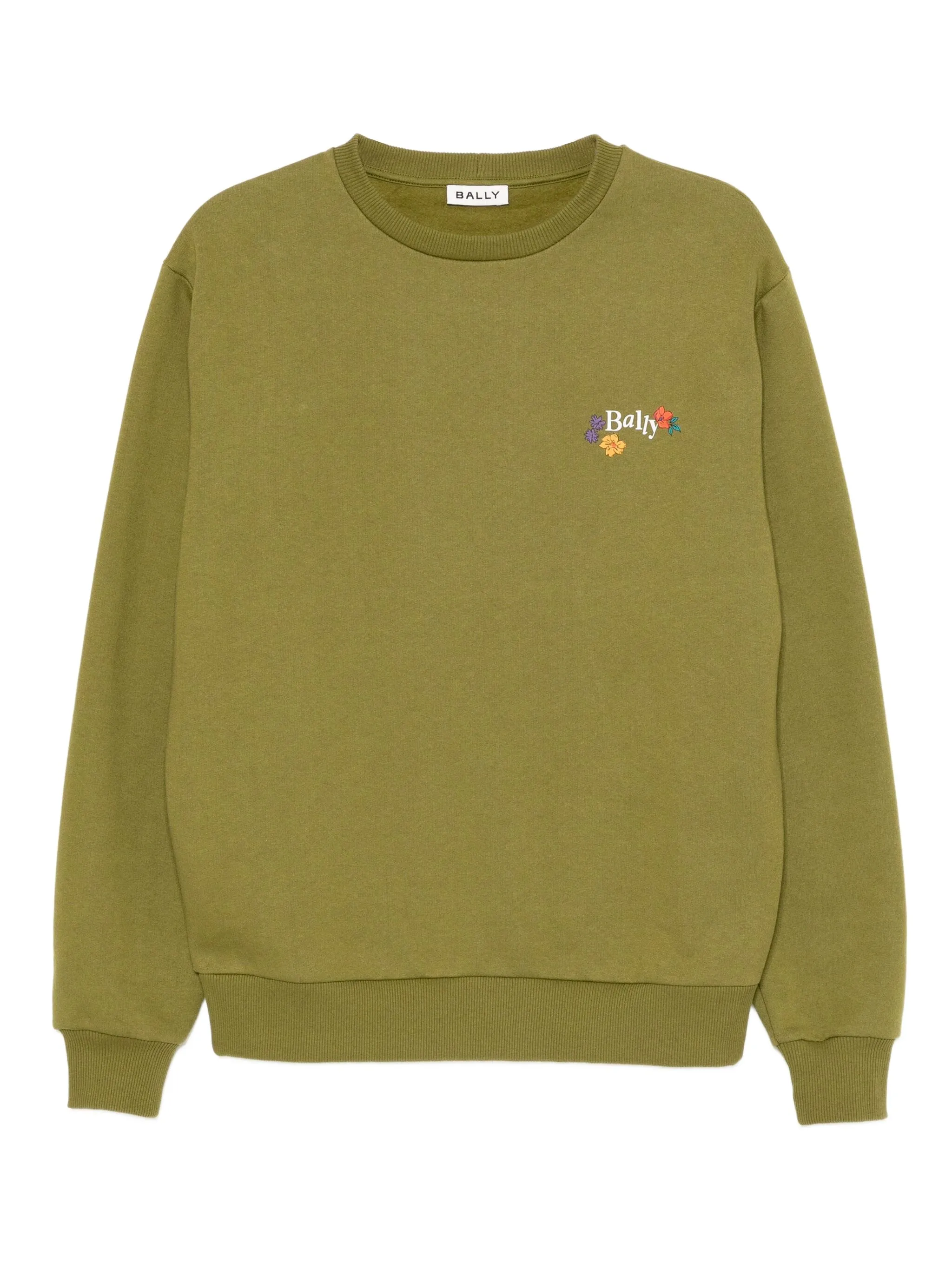 

Толстовка с логотипом Bally, яблочно-зеленый