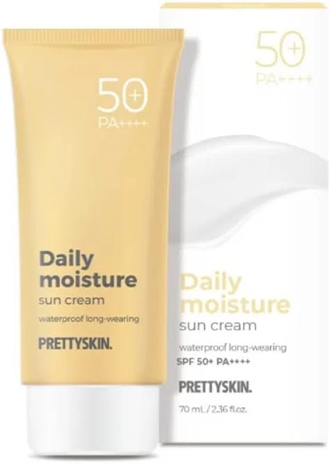 Солнцезащитный крем для лица PRETTYSKIN Daily Moisture SPF50+ PA++++ 70 мл