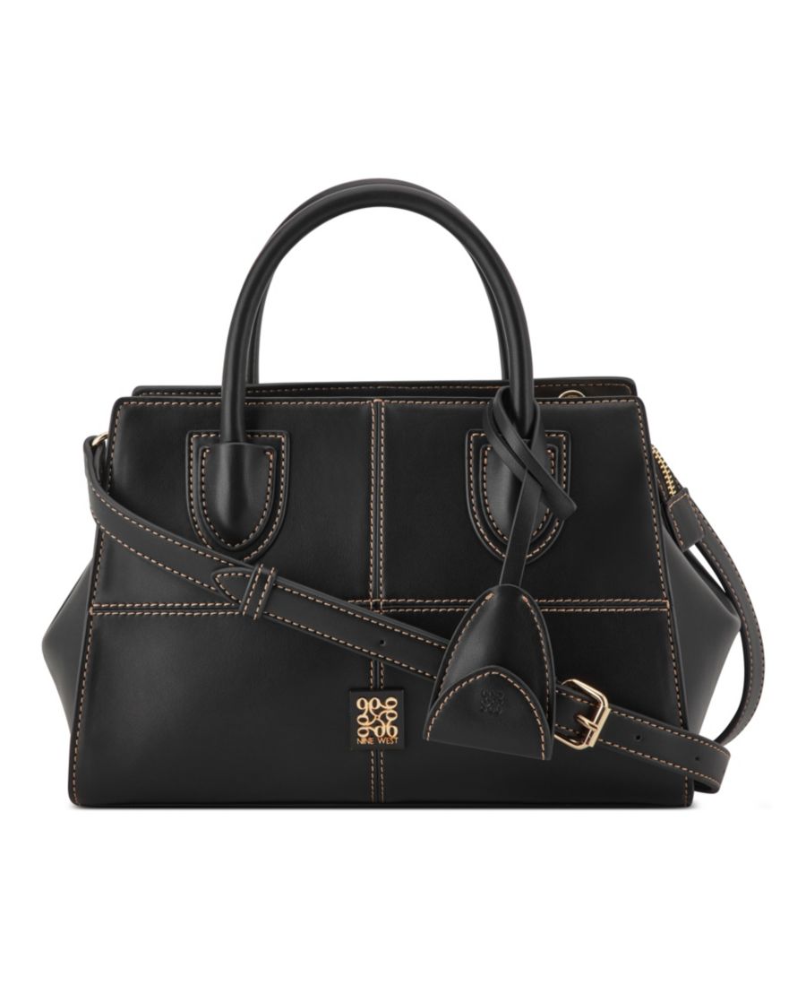 

Сумка-мессенджер Paxtin среднего размера Nine West, Black